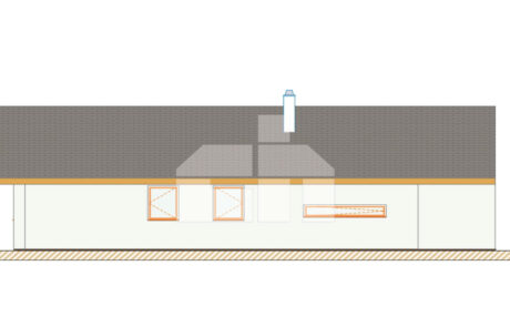 Dvojspálňový bungalov so zavetrenou a zastresenou terasou - č.17
