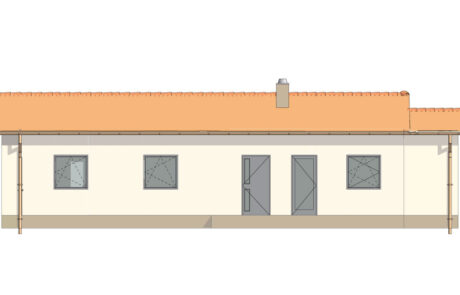 Úzky 5 izbový dom s minimálnou zastavanou plochou, skladom - č.57